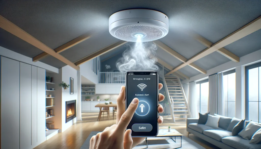 Fire and Smoke Detection with Automatic Alerts